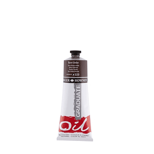 Daler Rowney Graduate Pintura al Oleo - Tubo de Aluminio - 220ml - Color Sombra Tostada