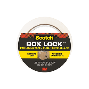 Scotch Box Lock Precinto de Embalaje - 48mm x 50m - Color Transparente