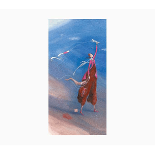 Pictura Gaëlle Boissonnard Tarjeta Doble - Acabado en Barniz de Relieve UV Grueso - Laminado Mate de Tacto Suave - 10.5x21cm - Papel con Certificacion