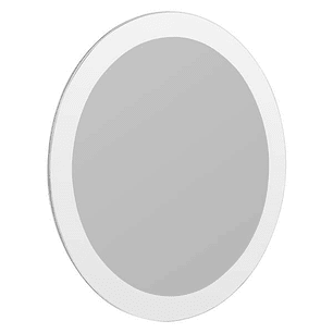 Orbegozo ESP 1000 Espejo Cosmetico Portatil - Aumento X5 - Ventosas de Fijacion - Marco Transparente - Incluye Bolsa de Terciopelo