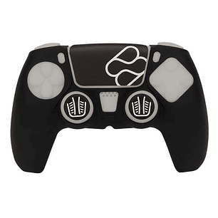 FR-TEC Funda de Silicona + Grips para Joysticks Custom Kit Dualsense para PS5 - Mejora el Tacto y Evita Manos Sudorosas - Proteccion y Facil Instalaci