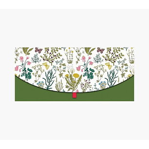 Pictura Tarjeta Money Cards - Formato Horizontal - Tematica de Flores - 21.3x9.6cm - Embolsada Individualmente - Incluye Sobre Blanco - Papel con Cert