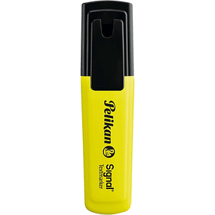 Pelikan Subrayador Textmarker Signal - Punta Biselada de 2.0mm - Tinta de Secado Rapido - Ideal para Resaltar Texto - Color Amarillo Fluorescente