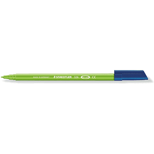 Staedtler Noris 326 Rotulador de Punta Fina - Trazo 1mm Aprox - Tina Base de Agua - Color Verde Claro