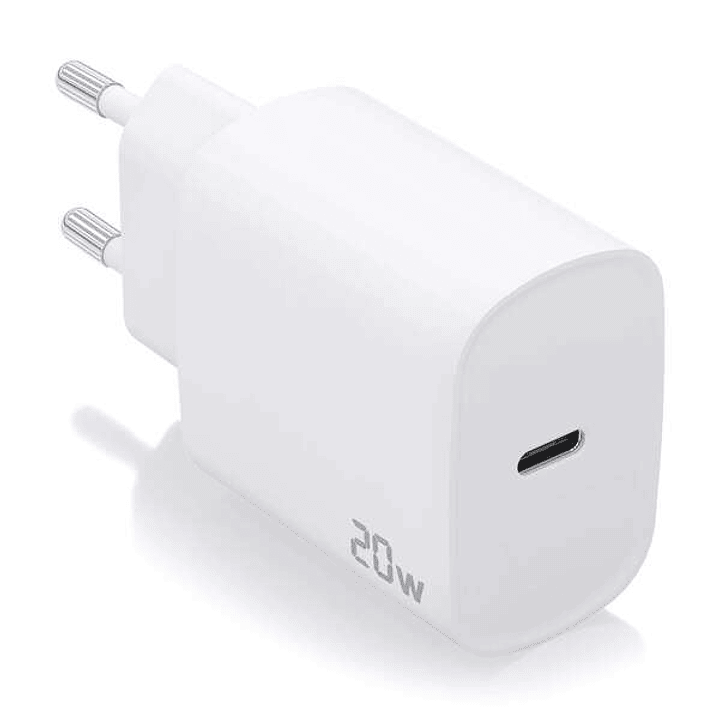 Aisens Cargador USB-C PD3.0 1 Puerto 1xUSB-C 20W - Color Blanco 1