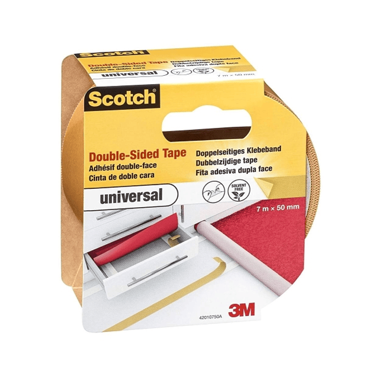 Scotch Cinta Adhesiva para Moqueta - Color Blanco 1