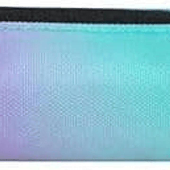 Milan Sunset Estuche Portatodo Mini Redondo - Tejido Resistente a las Roturas y Rasgaduras - Medidas 20,5x4,5x5cm - Color Turquesa 1