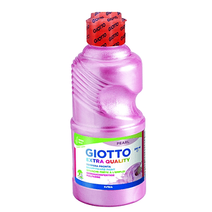 Giotto Extra Quality Pearl Tempera - 250ml - Lispa para el Uso - Botella Bio Pet - Color Magenta