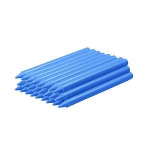 Jovi Plasticolor Estuche de 25 Ceras Plasticas - Resistentes - No Manchan - Agradable de Rayar - Acabado Brillante - Gran Duracion - Color Azul