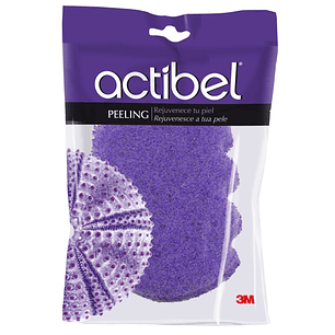 Actibel Esponja Corporal de Peeling - Exfoliante - Color Lavanda