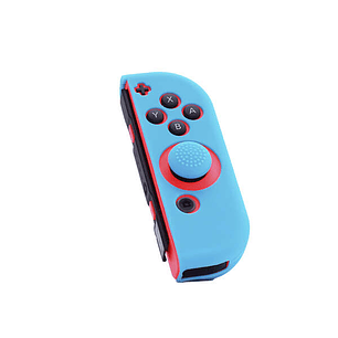 FR-TEC Funda Protectora Silicona Joycon Skin + Grip Derecho - Grip para Mayor Agarre - Proteccion contra Rayaduras - Mejora y Personaliza Tu Experienc
