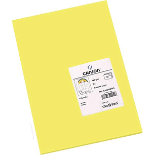 Canson Guarro Pack de 50 Cartulinas Iris A4 de 185g - 21x29.7cm - Color Kiwi
