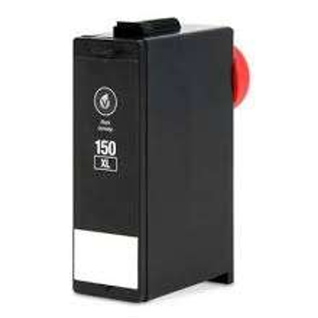 Lexmark 150XL/155XL Negro Cartucho de Tinta Pigmentada Generico - Reemplaza 14N1614E/14N1619E/14N1614E/14N1607E 1