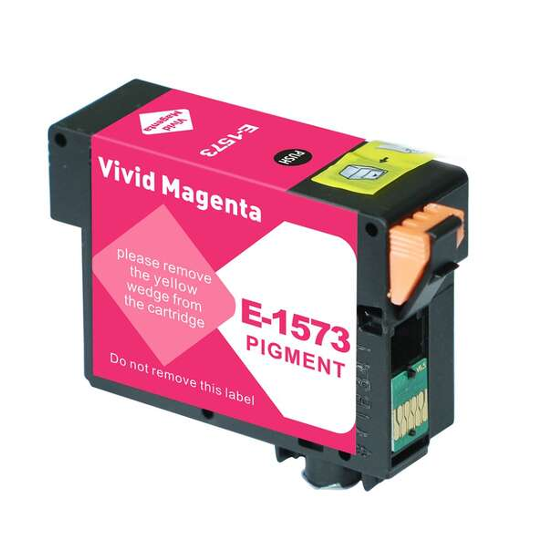 Epson T1573 Magenta Cartucho de Tinta Pigmentada Generico - Reemplaza C13T15734010 1