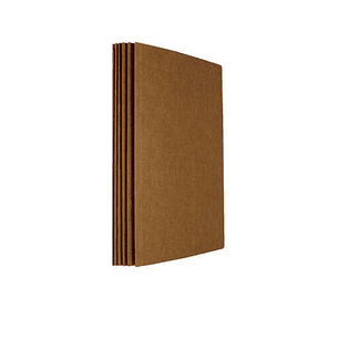 Mariola Pack de 50 Subcarpetas Kraft 200gr - Formato A4 - Ranura para Fastener - Color Marron
