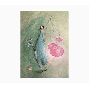 Pictura Gaëlle Boissonnard Cuaderno A5 Grapado - 15x21cm - 48 Paginas con Lineas - Papel con Certificacion FSC