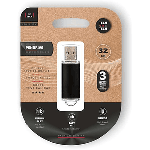 TechOneTech Basic Memoria USB 2.0 32GB (Pendrive)