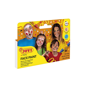 Jovi Estuche de 10 Barras de Maquillaje - Seguro E Inocuo - Facil de Limpiar - Diseñado en Barcelona - Color Surtido