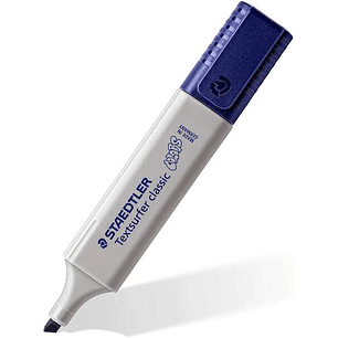 Staedtler Textsurfer Classic 364 Vintage Marcador Fluorescente - Punta Biselada - Trazo entre 1 - 5mm - Tinta con Base de Agua - Color Gris Claro