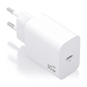 Aisens Cargador GaN 30W - USB-C PD3.0 - Color Blanco