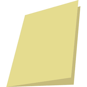 Mariola Pack de 50 Subcarpetas de Cartulina 180gr - Formato Folio - Ranura para Fastener - Color Amarillo