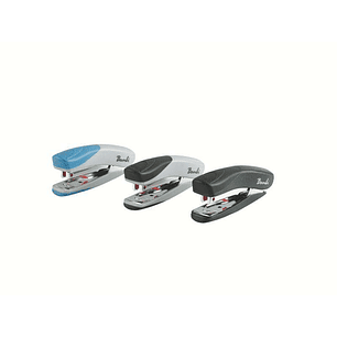 Rexel Grapadora Bambi Mini Metalica con Capacidad de 12 Hojas - Acabado de Tacto Suave para Mayor Comodidad de Uso