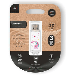 TechOneTech Unicornio Dream Memoria USB 2.0 32GB (Pendrive)