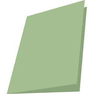 Mariola Pack de 50 Subcarpetas de Cartulina 180gr - Formato Folio - Ranura para Fastener - Color Verde