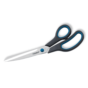 Dahle 54410 Office Comfort-Grip Tijeras de Acero Templado 25cm - Hojas Afiladas - Mangos Revestidos de Goma