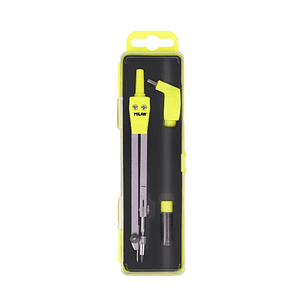 Milan Acid Compas Universal - Incluye Adaptador y Minas de Recambio - Color Amarillo