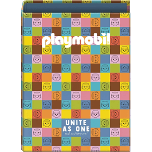 Dohe Playmobil Unite as One Carpeta de 4 Anillas Mixtas de 40mm - Formato Folio - Cubierta en Carton Forrado Plastificado