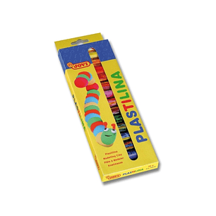 Jovi Pack con 15 Barras de Plastilina 15gr - Muy Moldeable - No se Seca - Colores Surtidos