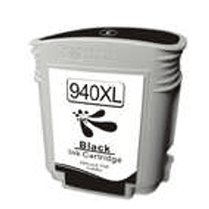 Generico HP 940XL Negro Cartucho de Tinta - Reemplaza C4902AE/C4906AE
