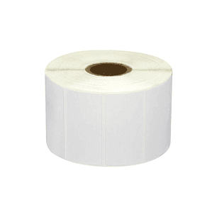 Zebra Z-Perform 1000T/Z-Select 2000D/2000T Etiquetas Genericas Perforadas 50x25 mm - 1300 Unidades - Reemplaza 880199-025D/3007201-T/880007-025D