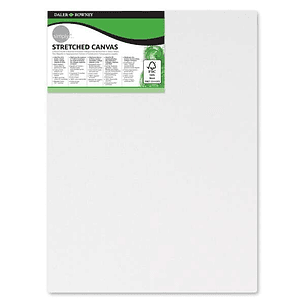 Daler Rowney Simply Bastidor Entelado 18x24cm - Imprimacion Triple - Grano Medio - 100% Algodon sin Acido - 250g