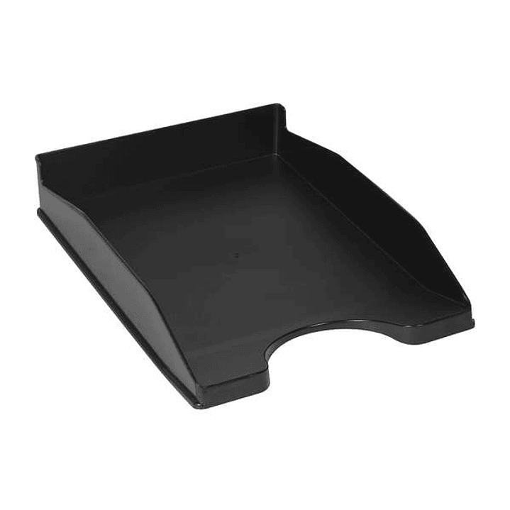 Dohe +Mab Bandeja de Sobremesa para Documentos Tamaño A4 - Medidas 255x60x335mm - Fabricada en Poliestireno de Alta Calidad - Apilable - Material 100% 1