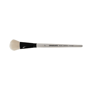 Daler Rowney Graduate Pincel Acuarela - Pelo de Cabra Natural - Mango Corto - Oval Lavis 1
