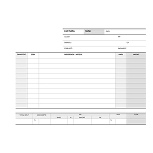 Apli Talonario Factura 1/4 Apaisado Duplicado A-64 - Papel Autocopiativo - Numeracion Secuencial - 50 Juegos por Talonario - Blanco y Amarillo