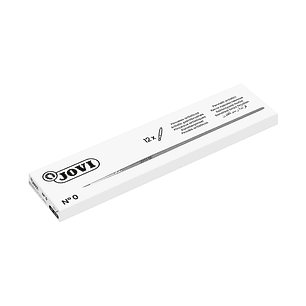 Jovi Pinceles Artisticos Pelo Poney Nº 0 - Pelo Natural - Mango de Madera - Calibre 00 al 12 - Punta Redonda - Pelo Suave - Color Varios