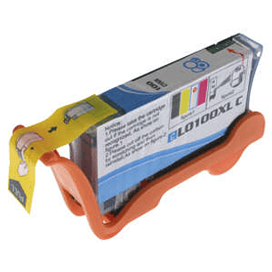 Lexmark 100XL Cyan Cartucho de Tinta Generico - Reemplaza 14N1069E/14N1093E/14N0900E/14N0920E