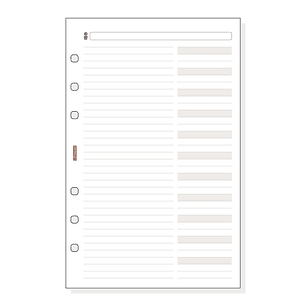 Finocam R1054 Recambio para Agendas Open - Formato 1000 - 155x5x215mm - Color Blanco