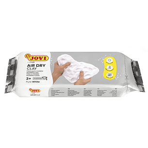 Jovi Air Dry Pasta para Modelar 1000gr - Endurecible al Aire - Tacto Fresco - Facil de Moldear - Multi-Superficie - Secado en 24H - Acabado Fino - Col