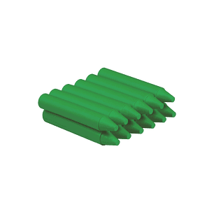 Jovi Estuche de 12 Ceras - No Manchan - sin Olor - Resistentes - Deslizan Bien - Faciles de Afilar - Desarrollan Motricidad Fina - Color Verde