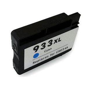Generico HP 933XL Cyan Cartucho de Tinta - Reemplaza CN054AE