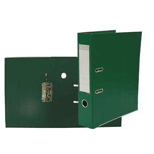 Bismark Archivador A-Z Formato Folio - PVC de Gran Resistencia - Tarjetero en el Lomo - Cartoneras Metalicas en el Borde Inferior - Mecanismo de Palan