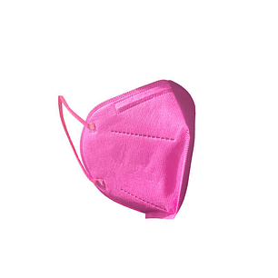 Agrupacion Salud Mascarillas FFP2 NR Clip Nasal Ajustable, Homologadas CE 0161 CAT III, Normativa UNE-EN 149:2001+A1:2009 FFP2, Color Rosa