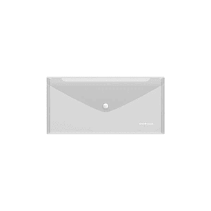 Erichkrause Fizzy Classic Travel Sobre Portadocumentos - Ideal para Documentos de Viaje - Fabricado en Plastico - Textura Rugosa - Transparente