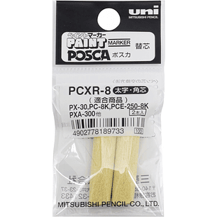 Uni-ball PCXR-8(JP) Pack de 2 Recambios Fieltros PC-8K - Punta 8.0mm