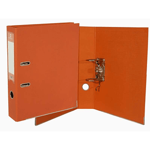 Bismark Archivador A-Z PVC A4 Lomo 75mm - Gran Resistencia - Tarjetero en el Lomo - Cartoneras Metalicas en el Borde Inferior - Mecanismo de Palanca -