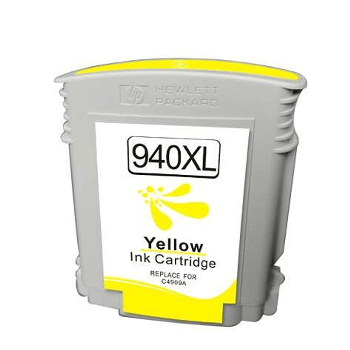 HP 940XL Amarillo Cartucho de Tinta Generico - Reemplaza C4909AE 1